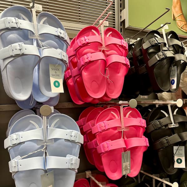 Shade & Shore Two Strap Slides