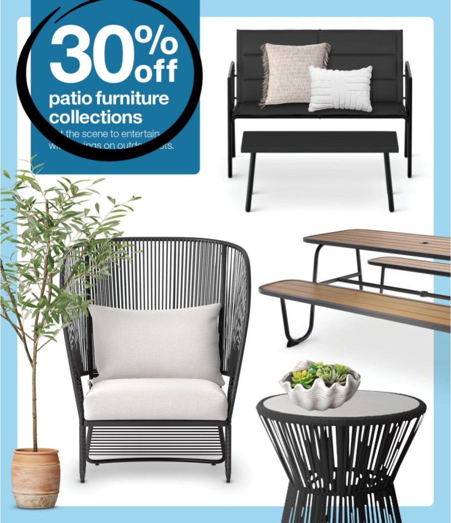 page from Target ad