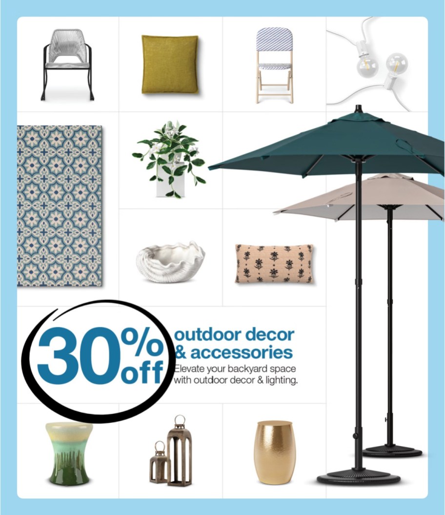 page from Target ad