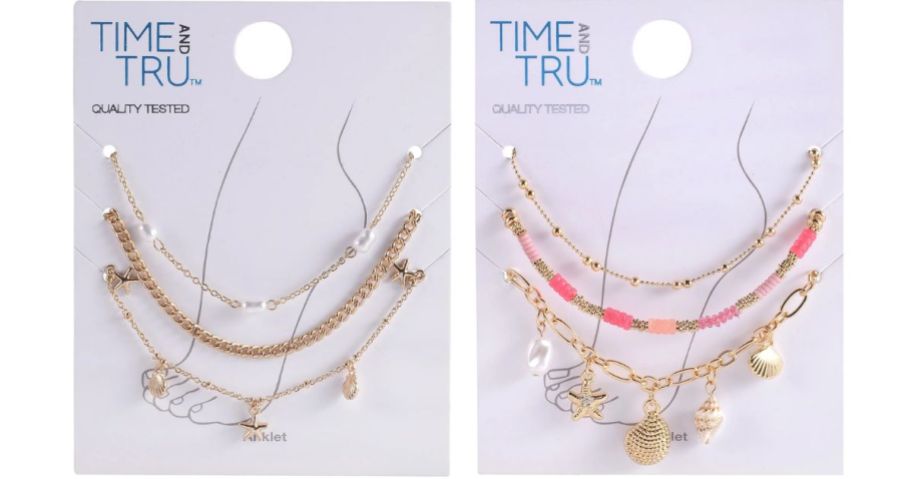 Time and Tru Anklets