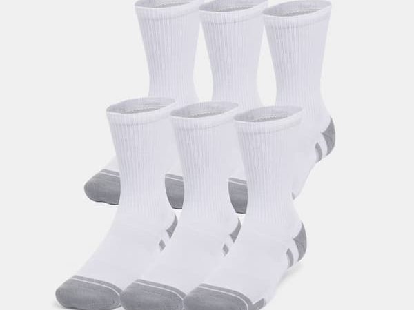 *HOT* Under Armour Performance Tech 6-Pack Crew Socks only $10.54 shipped!