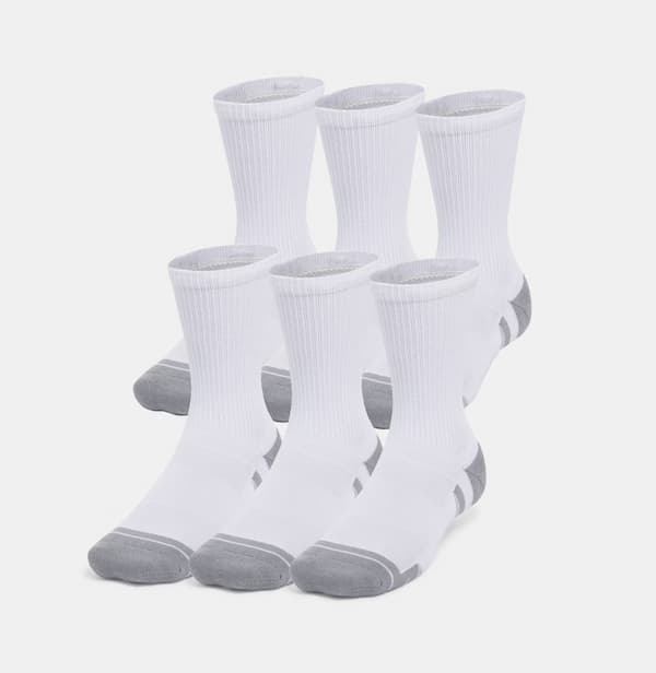 Under Armour Performance Tech 6-Pack Crew Socks 