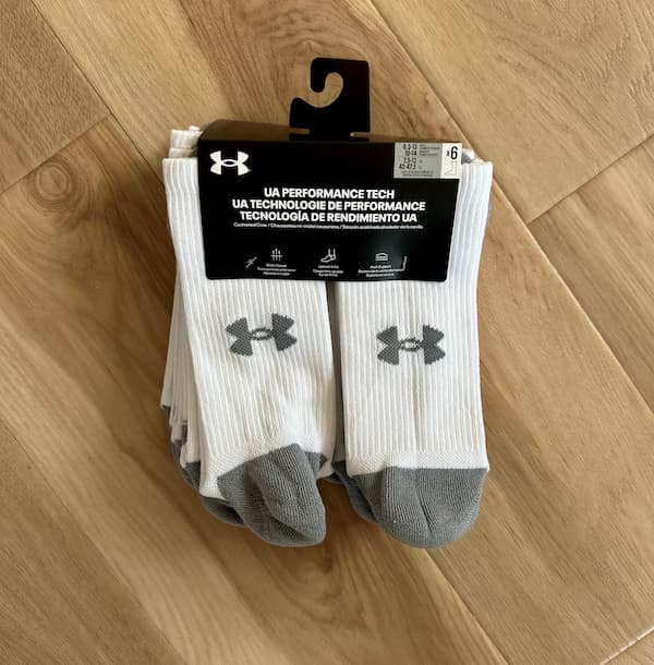 Under Armour Performance Tech Crew Socks