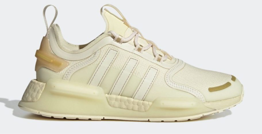 yellow adidas Women's NMD_V3 Shoe stock image