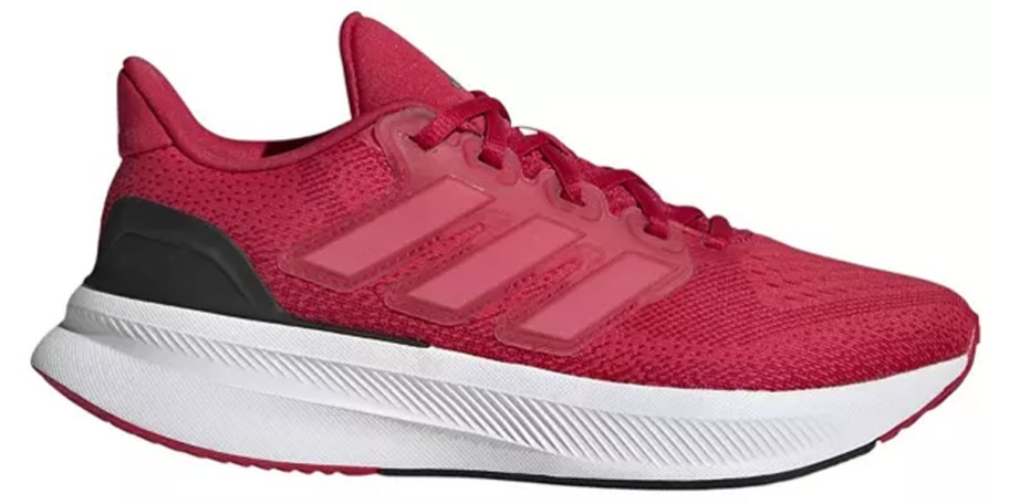 red and white adidas shoe