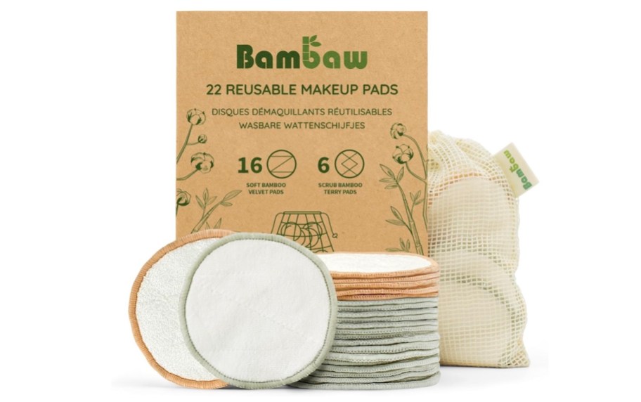 Stock photo of reusable make up pads