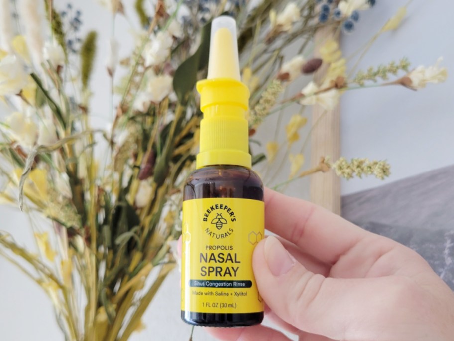 beekeepers nasal spray for congestion