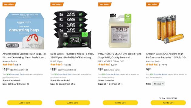 Amazon Subscribe & Save what if price changes