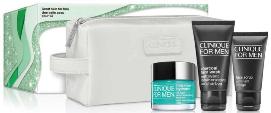 Clinique Great Skin For Him Men's Skincare Set