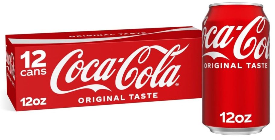 Coca-Cola 12oz 12-Pack stock image