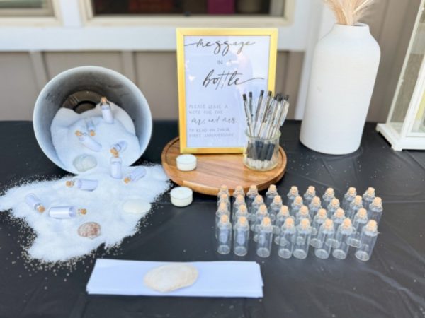 Dollar Tree “Message in a Bottle” Wedding Idea on a Budget