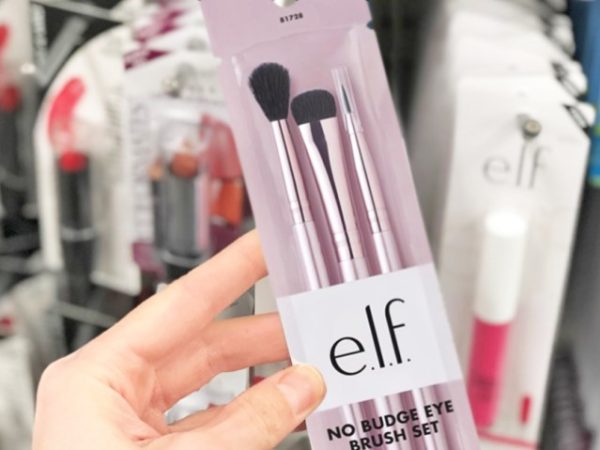 50% Off elf Cosmetics on Amazon | 3-Piece Makeup Brush Set Only $4