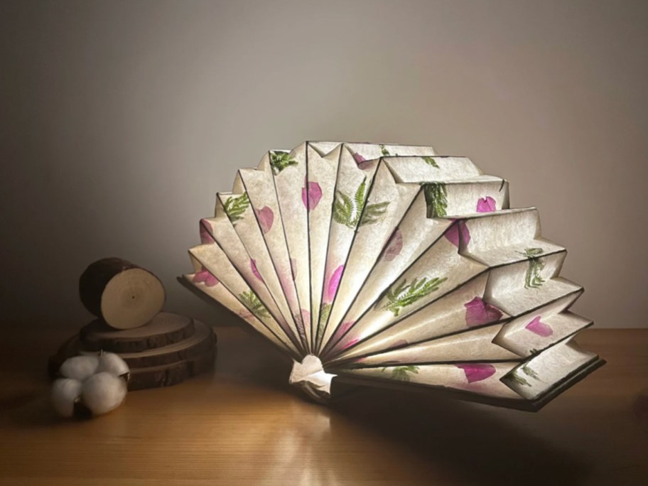 lamp that looks like a book