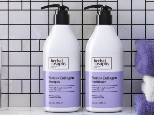 Herbalosophy Biotin + Collagen Shampoo AND Conditioner Set Only $14.99 Shipped on Amazon