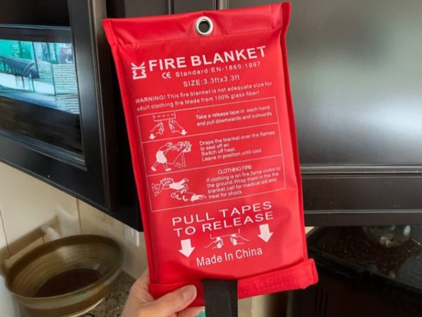 Fire Blanket 2-Pack Only $11.69 on Amazon (Over 2,600 5-Star Ratings)