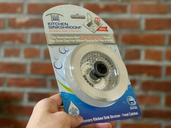 SinkShroom Kitchen Sink Drain Protector Just $5 | No More Clogged Drains