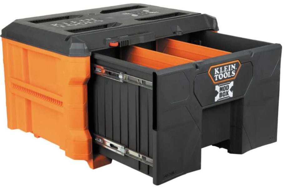 Klein Tools MODbox Single Drawer Toolbox stock image
