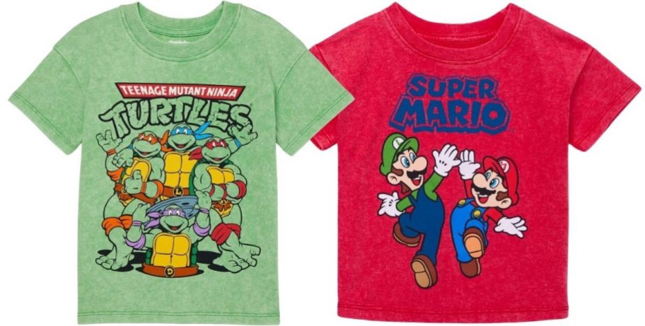 two boys graphic tees