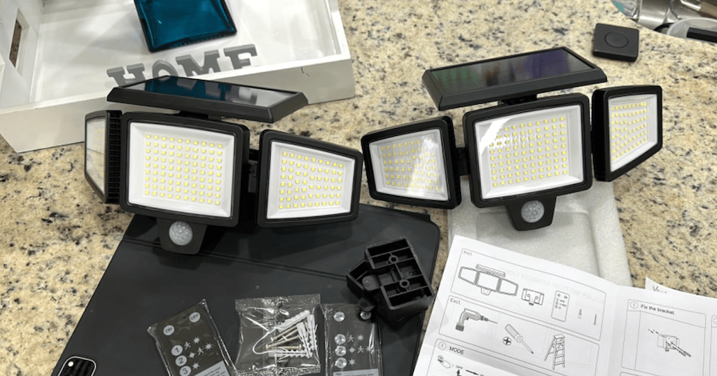 solar lights 2-pack 