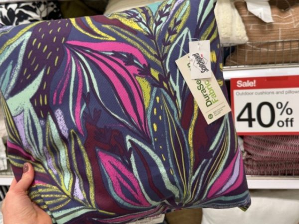 Get 40% Off Target Outdoor Throw Pillows | Trendy Styles from $6!