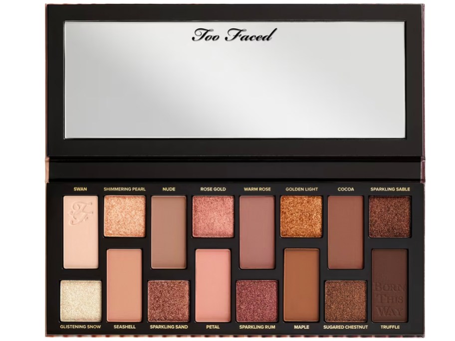 too faced eye shadow palette 