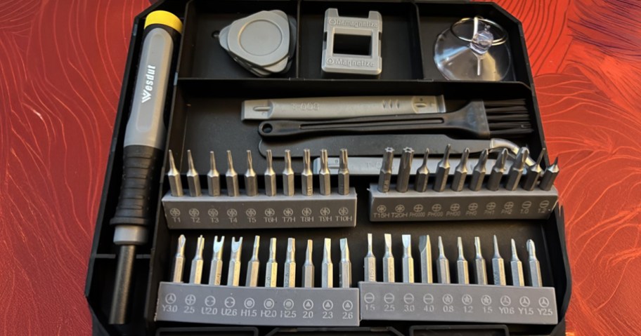 multi-piece screwdriver set