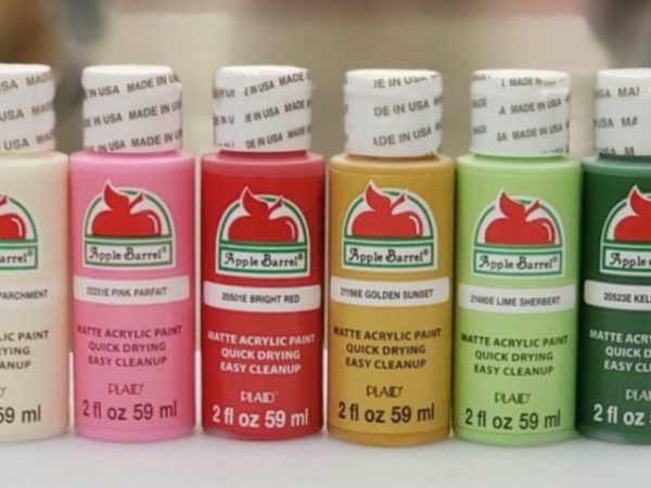 Apple Barrel Acrylic Paint 12-Pack Only $6.47 on Walmart.com (Reg. $22) | Just 54¢ Per Paint