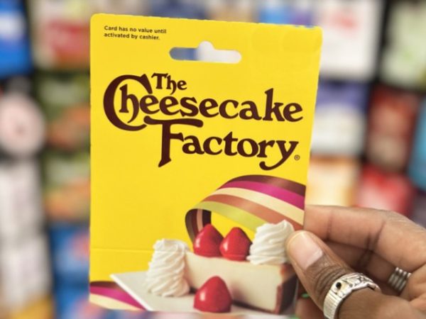 FREE $20 Cheesecake Factory Bonus Card w/ $100 Gift Card Purchase