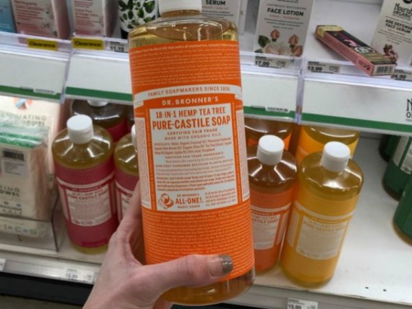 Dr. Bronner’s Pure Castile Soap 32oz Bottles Only $10.99 on Walgreens.com (Reg. $20)