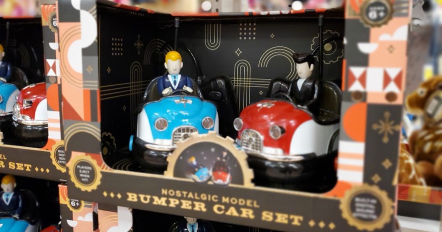 retro bumper car sets in store