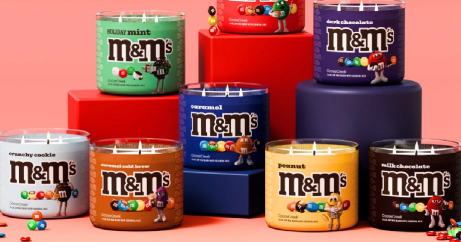 Goose Creek M&M's CANDLEs displayed