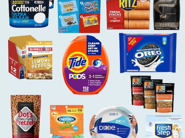 HOT Grocery and Household Stock-Up Deals: Snacks, Detergent, Toilet Paper, plus more!