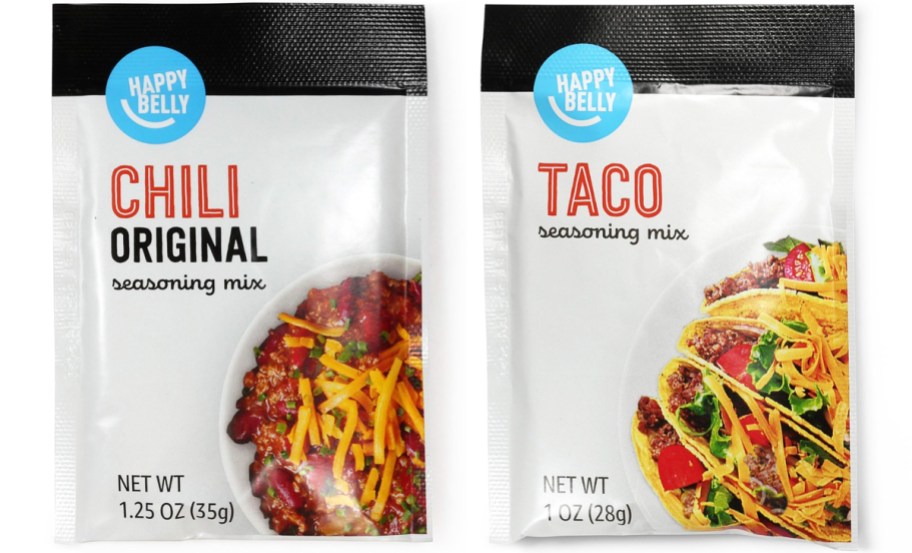 chili and taco seasoning packets