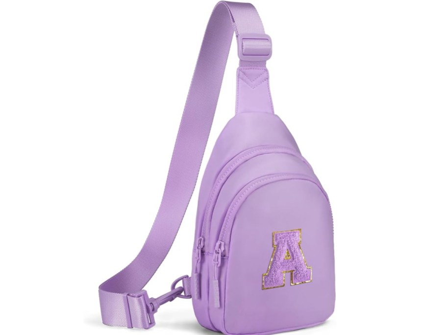 Initial Sling Bag on display