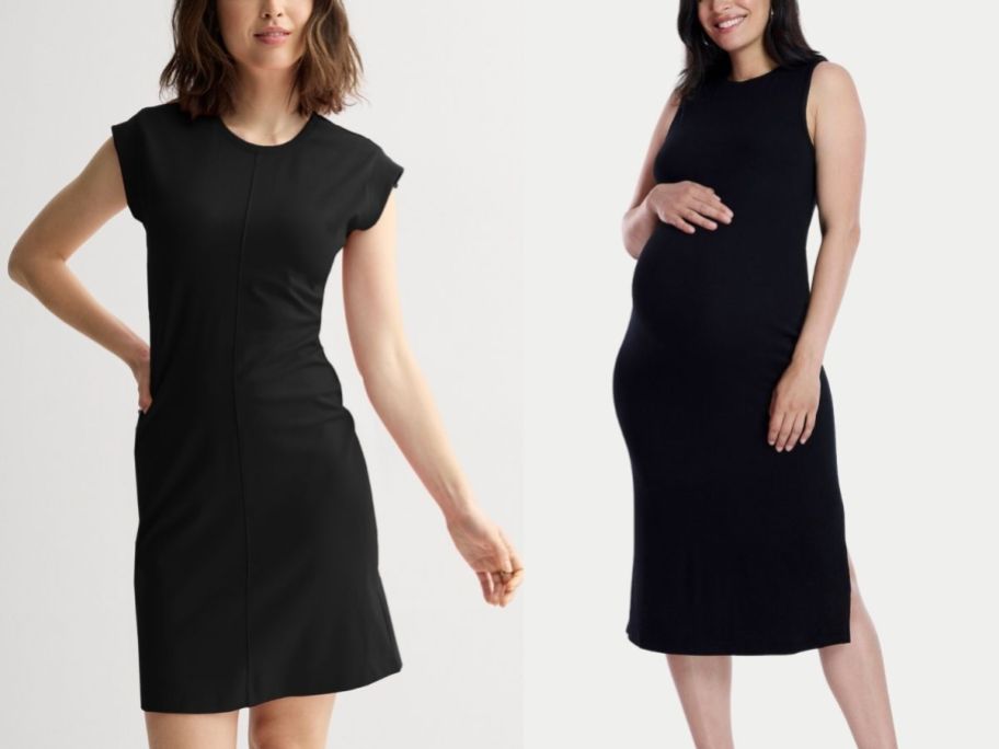 Kohls womens black nine west dress and a black maternity dresses