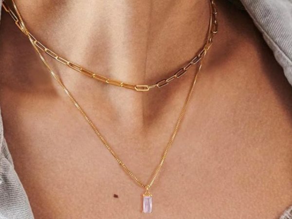 Layered Birthstone Necklace Just $4.79 Shipped for Amazon Prime Members