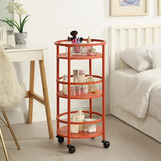 mainstays rolling storage cart deal