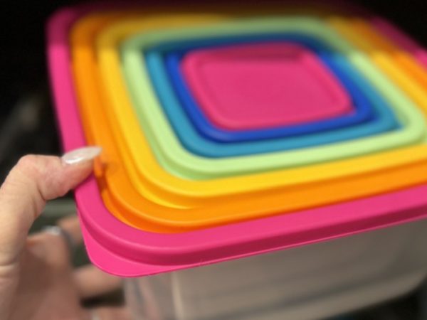 Mainstays 14-Piece Rainbow Food Storage Containers ONLY $5.97 on Walmart.com