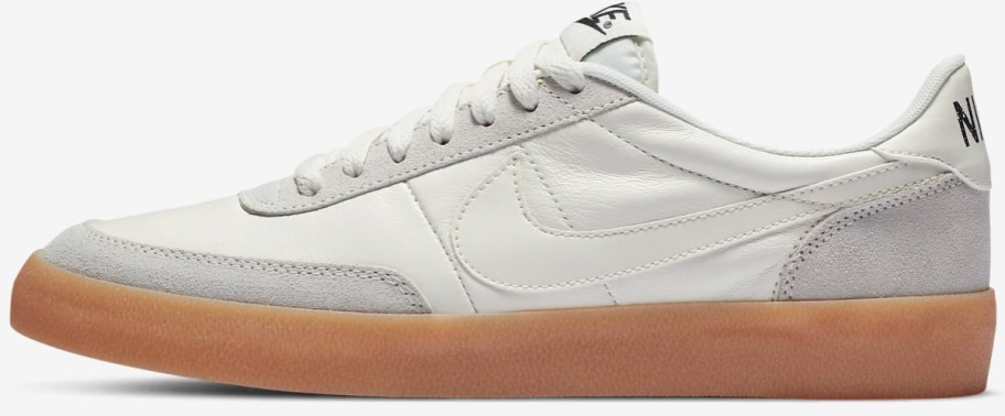 white and grey Nike Killshot 2 Leather