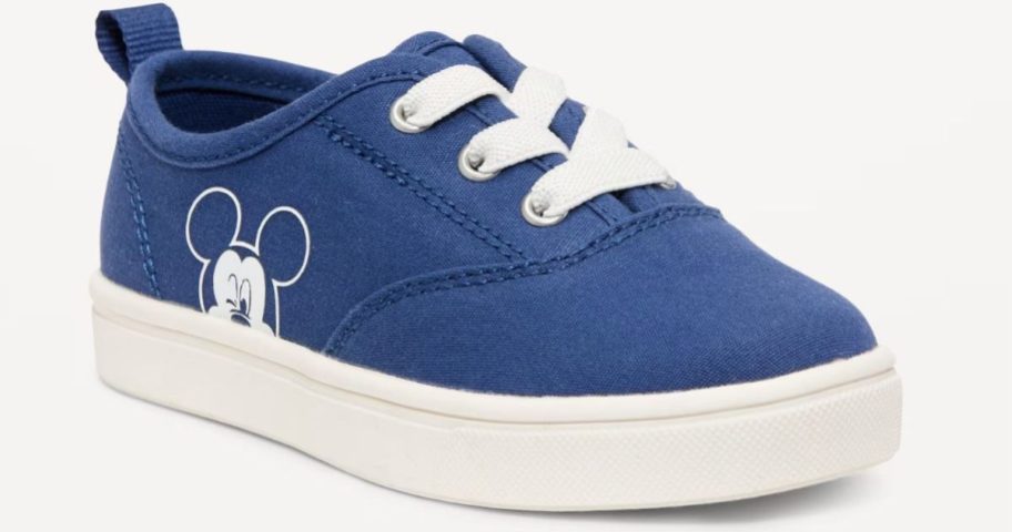 Stock image of Old Navy x Disney Toddler Canvas Sneakers