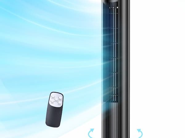 Oscillating Standing 36″ Tower Fan only $29.99 (Reg. $120!)