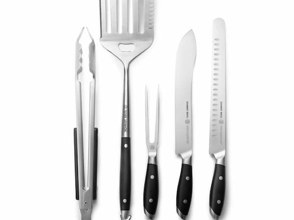 *HOT* Schmidt Brothers 6-Piece BBQ Grilling Tool and Knife Set only $19.76 (Reg. $55!)