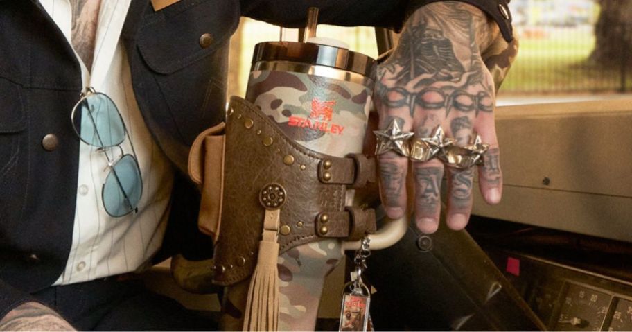 Post Malone Camp Stanley Tumbler with Quencher Belt