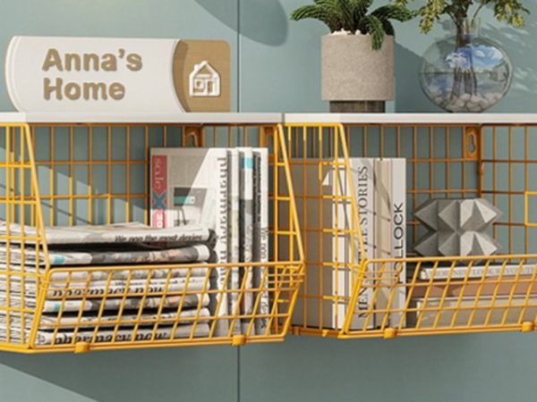 Wire Storage Basket 2-Pack Only $14.99 on Amazon | Great for Kitchens, Offices, Bathrooms & More!