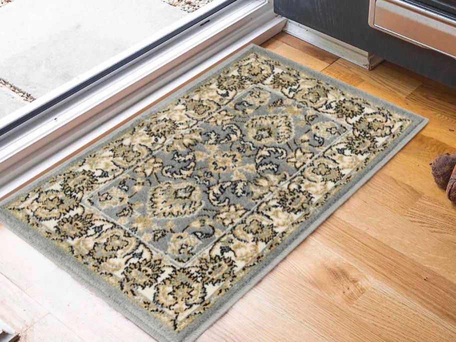 An Oriental Rug door mat