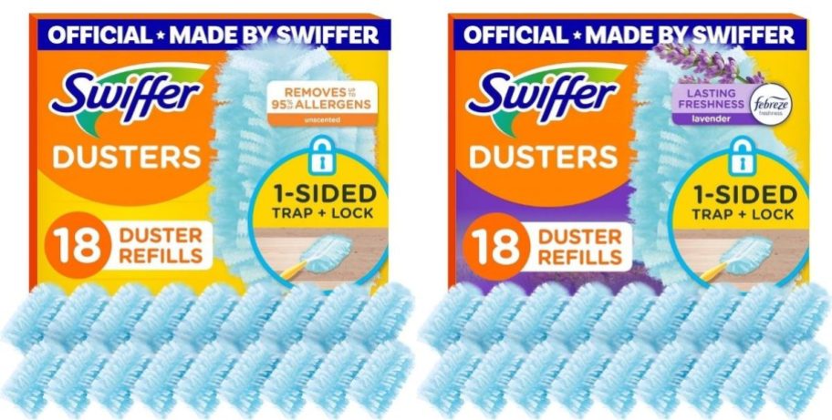 Swiffer duster in unscented and lavender
