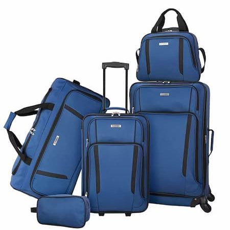 Tag Freehold 5-Piece Softside Spinner Luggage Set only $69.99 shipped, plus more!