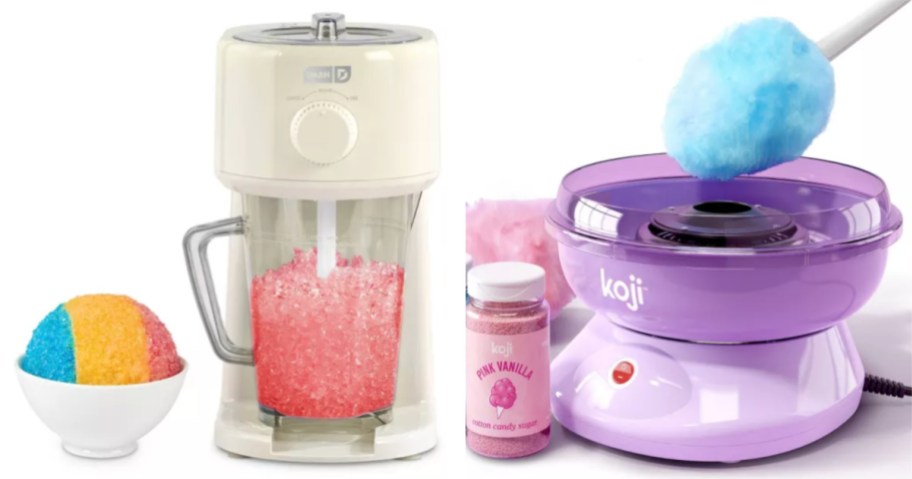 shaved ice and cotton candy maker