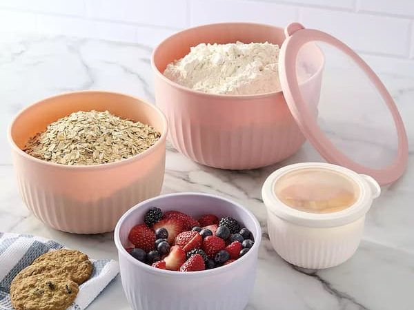 The Big One Nesting Bowls and Lids (Set of 4) only $12.79!