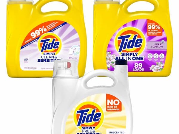 FOUR Big Tide Simply Laundry Detergents for only $29.67 shipped (Only $7.42 each!)